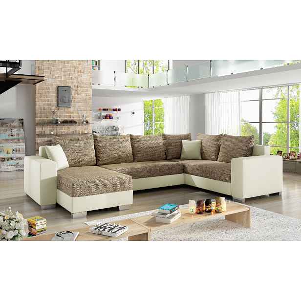 Sedací souprava Marco Provedení: Levá U, látka: Berlin 03/ Soft 33 beige