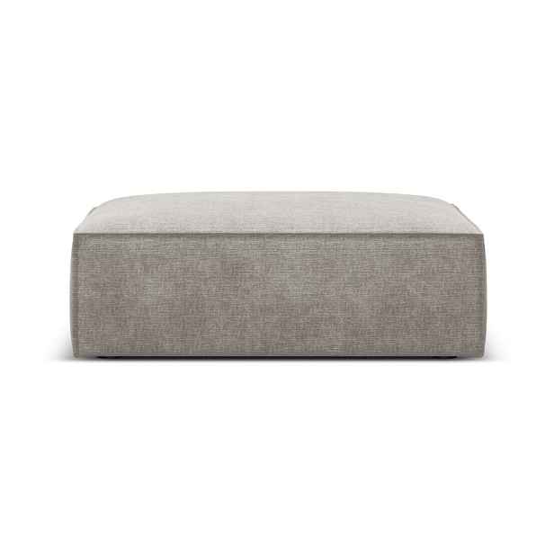 Světle šedá žinylková podnožka Vanda – Mazzini Sofas