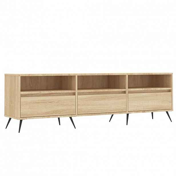 vidaXL TV skříňka dub sonoma 150 x 30 x 44,5 cm kompozitní dřevo