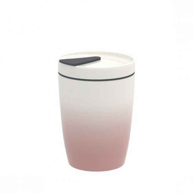 Villeroy & Boch Coffee To Go hrnek na cesty, 0,29 l, růžový