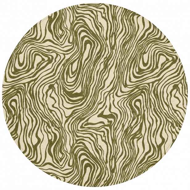 OnlyWow KOUPELNOVÁ PŘEDLOŽKA Abstraktní - Mramor - Zelený 70x70 cm