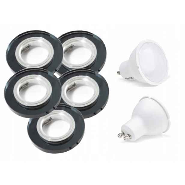 Sada Lampičky na strop Halogen Led 5x žárovky