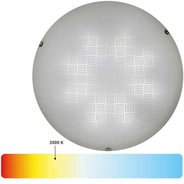 Moderní sklo Stropní Svítidlo Led 30 cm Geometrický vzor