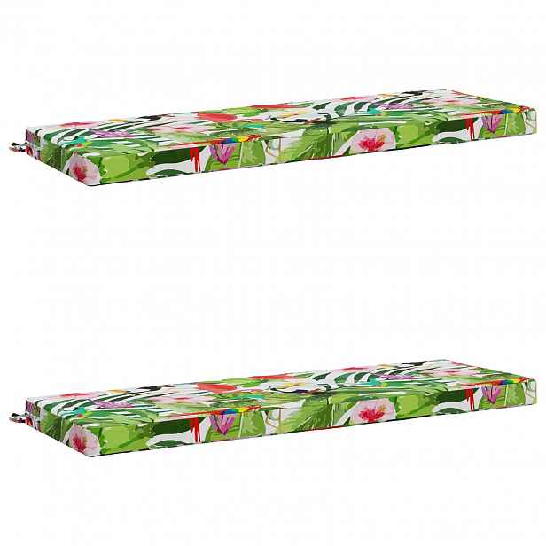 vidaXL Sady polštářů na lavici (2 kusy) SOEST 2 ks 100% polyester
