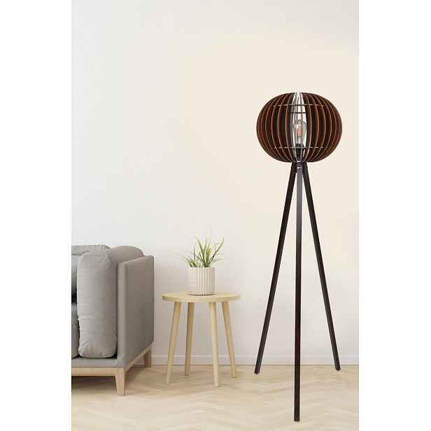 Opviq Stojací lampa Floor II 145 cm hnědá