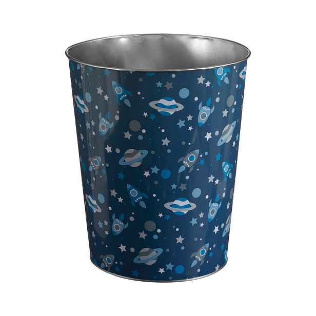 Tmavě modrý dětský odpadkový koš Stars – Premier Housewares