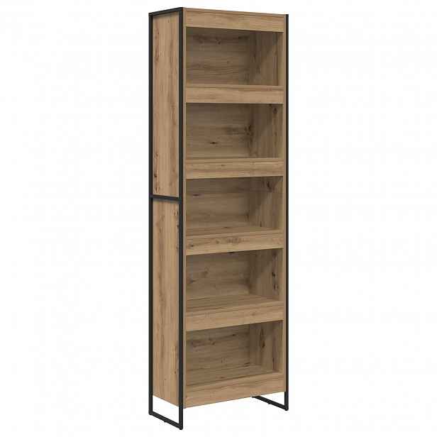 vidaXL Knihovna 60 x 30 x 189,5 cm Kompozitní dřevo Umělecký dub