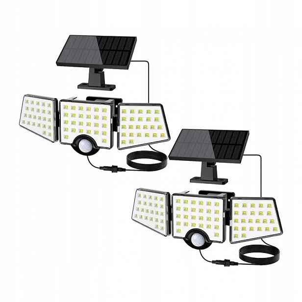 Solární reflektor Lepro 640005-DW-2 Led Vodotěsný pro zahradu Sada 2ks