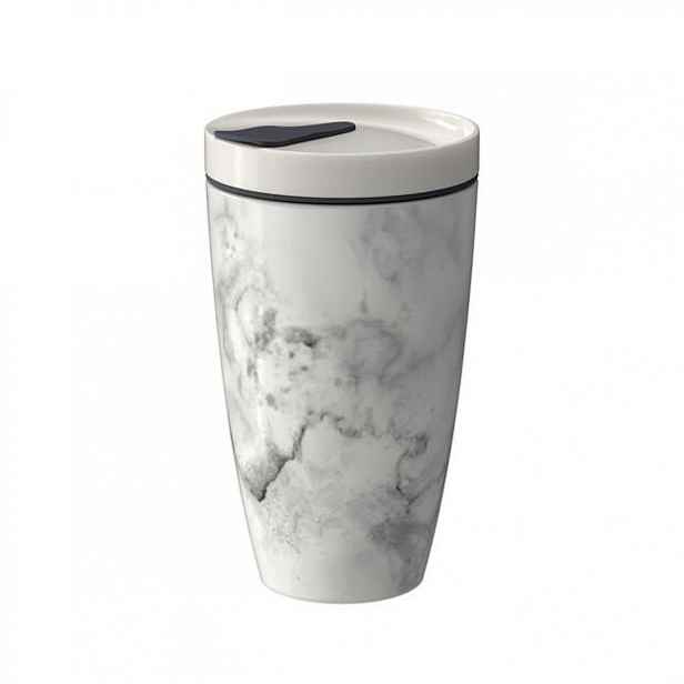 Villeroy & Boch Coffee To Go hrnek na cesty, 0,35 l, mramorovaný
