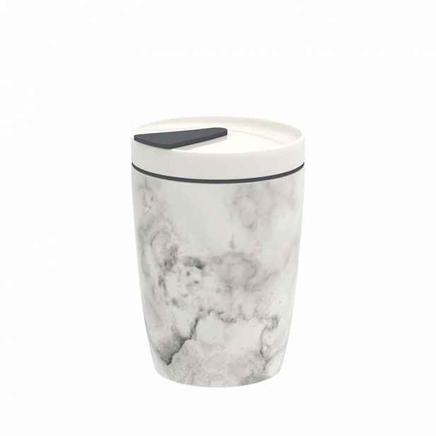 Villeroy & Boch Coffee To Go hrnek na cesty, 0,29 l, mramorovaný