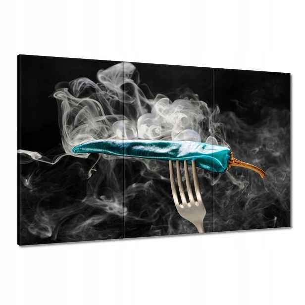 Obrazy 120x80 Modrá paprika