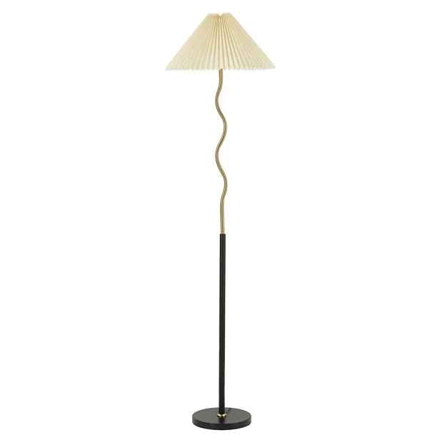 Mauro Ferretti Stojací lampa Glosy 172 cm černá/zlatá