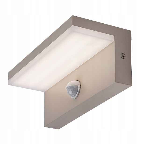 Stylová venkovní fasádní lampa s pohybovým senzorem pro zahradu