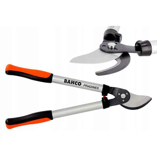 Zahradní nůžky s tvrzeným ostřím řezání do 40 mm hliníkový Bahco 450 mm