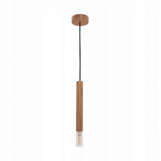 Závěsná lampa Zuma Line Madera 8620103 hnědá
