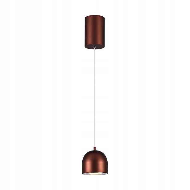 Závěsná Led bodová lampa hnědá nad jídelní stůl 3000K V-tac