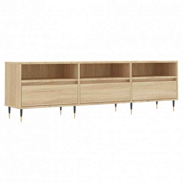 vidaXL TV skříňka dub sonoma 150 x 30 x 44,5 cm kompozitní dřevo