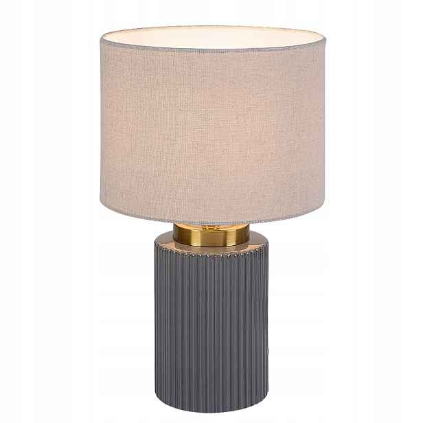 Elegantní stolní lampa Rabalux do obývacího pokoje, stylová dekorace interiéru