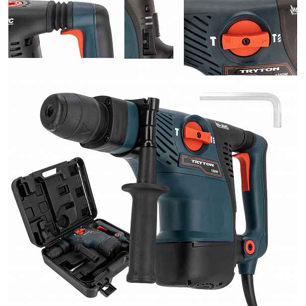 Kovací a vrtací kladivo Sds Max 1350W Tryton