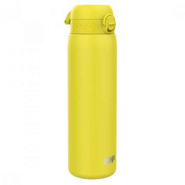 Láhev na vodu, nerezová ocel, 920 ml, žlutá - Ion8