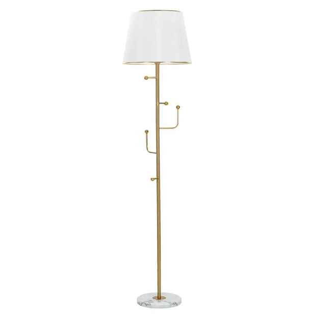 Mauro Ferretti Stojací lampa Hanger 173 cm zlatá/bílá/mramor