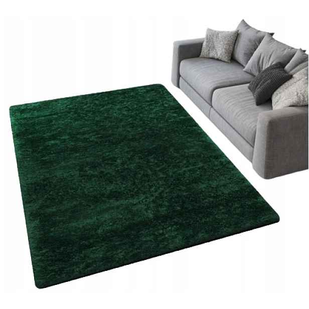 Plyšový Koberec Shaggy Nadýchaný do obývacího pokoje Měkký 200x300 Kožešinový obdélník