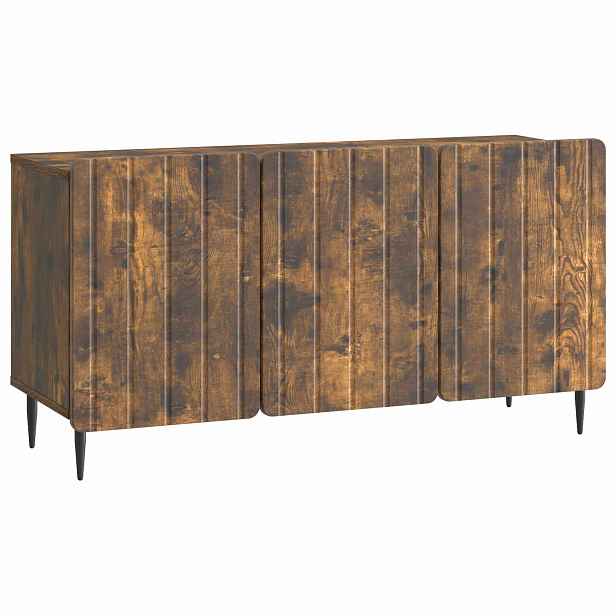vidaXL Televizní skříň 99 x 34,5 x 52 cm Kouřový dub Kompozitní dřevo