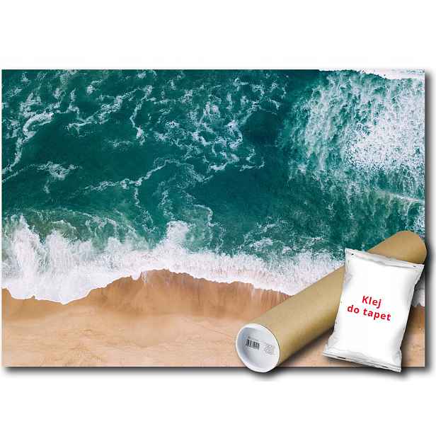 Vinylová fototapeta Pláž Moře Oceán Voda Vlny Krajina Výhled 152x104