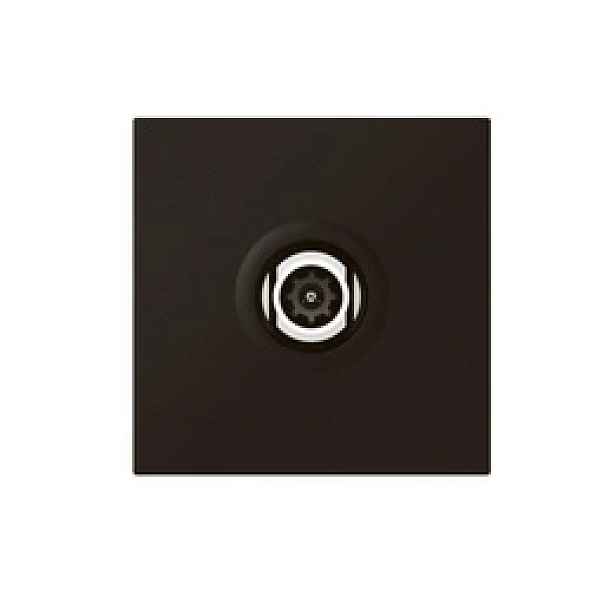 Tv zásuvka 9.52 mm samec 2400 MHz 2M antracit Legrand 079182L