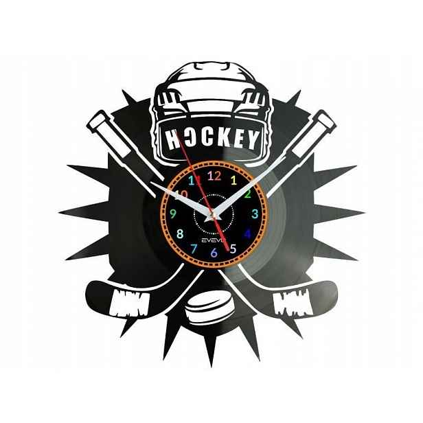 Hokey Dárek Originální dekorace do domu Hodiny z vinylové desky