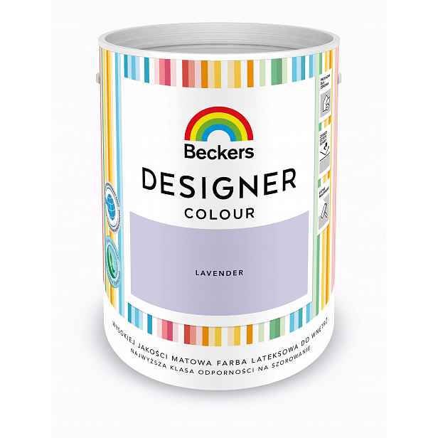 Beckers Designer Color 5L Mat Levandulová