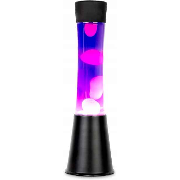 Lávová lampa Lava Lawa lampička 0019 Černá Fialová Fisura magmatická 40
