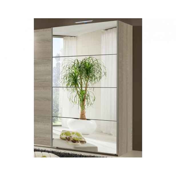 Posuvné dveře ke korpusu skříně šířky 225 cm Easy Plus, zrcadlo
