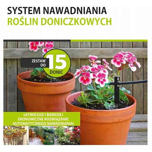 Sada – Sada Pro Zavlažování 15 Květináčů Typu Diy