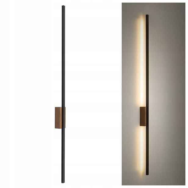 Černé nástěnné svítidlo Flash je útulnou atmosférou v moderní ložnici Tk Lighting