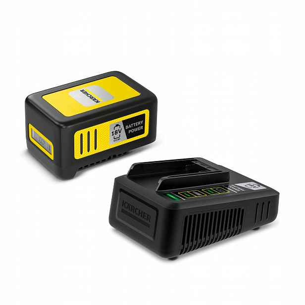 Rychlonabíječka 18 V Vyměnitelná Baterie Akumulátor 18 V 5.0 Ah Karcher