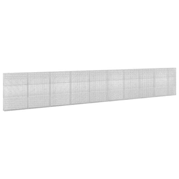 vidaXL Gabion s drátem 3,5 mm a síťkou 5x2,5 cm 950x20x150 cm