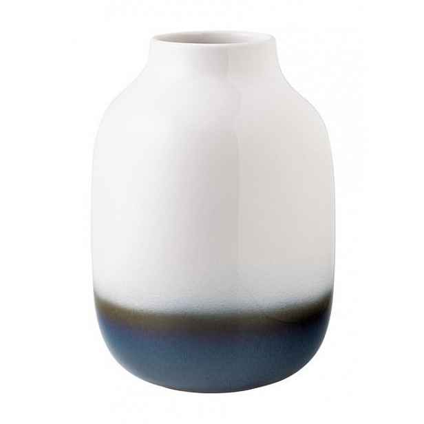 Villeroy & Boch Lave Home bleu kameninová váza Nek, 22 cm 10-4286-5080