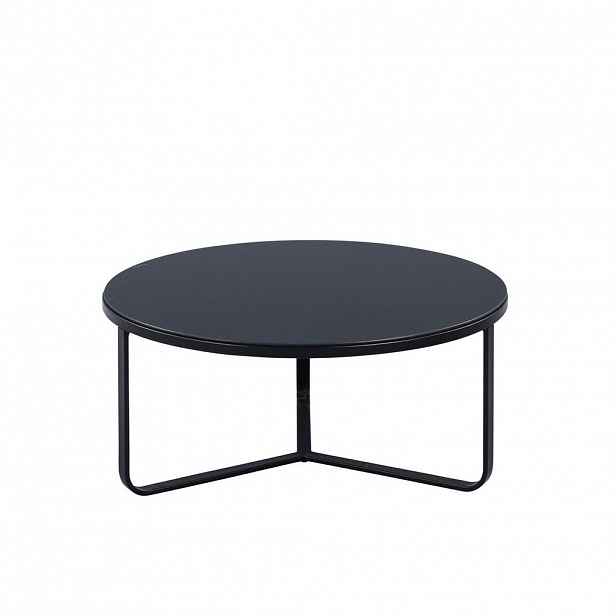 Xora KONFERENČNÍ STOLEK, černá, kov, 80/80/35 cm