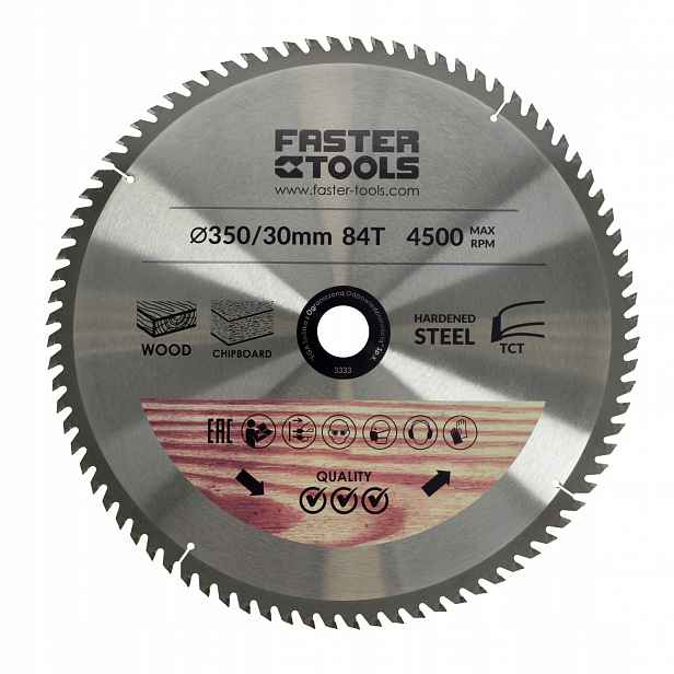 Faster Tools Vidiový kotouč 350 x 30 84 2,5 2,2