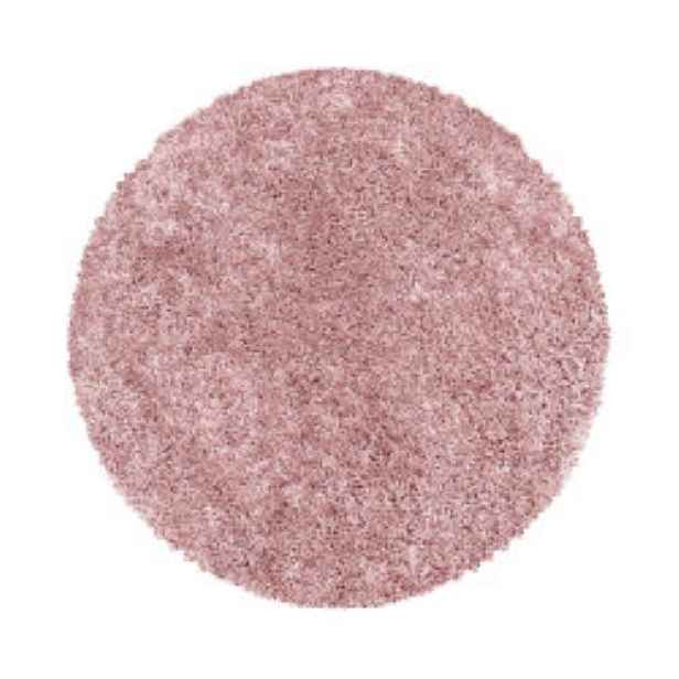 Kusový koberec Sydney Shaggy 3000 rose kruh, 160x160 (průměr) kruh, růžová, ložnice, Ayyildiz