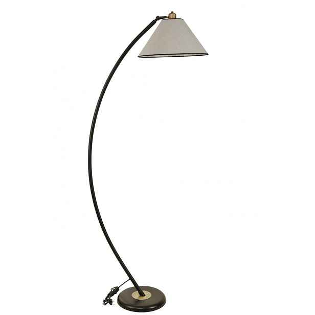 Opviq Stojací lampa Hilal 170 cm světle šedá