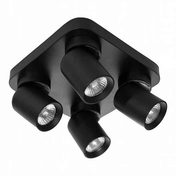 Stropní Svítidlo Nástěnné Svítidlo Halogenové 4x GU10 Led Spot Pohyblivé Otočné