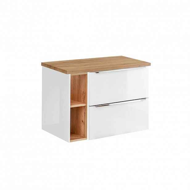 Petits-meubles SKŘÍŇKA POD UMYVADLO 80.4cm duben Bílá