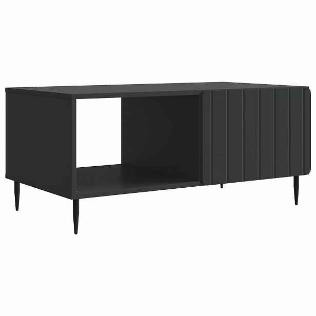 vidaXL Konferenční stolek Černá 90 x 50 x 40 cm Kompozitní dřevo