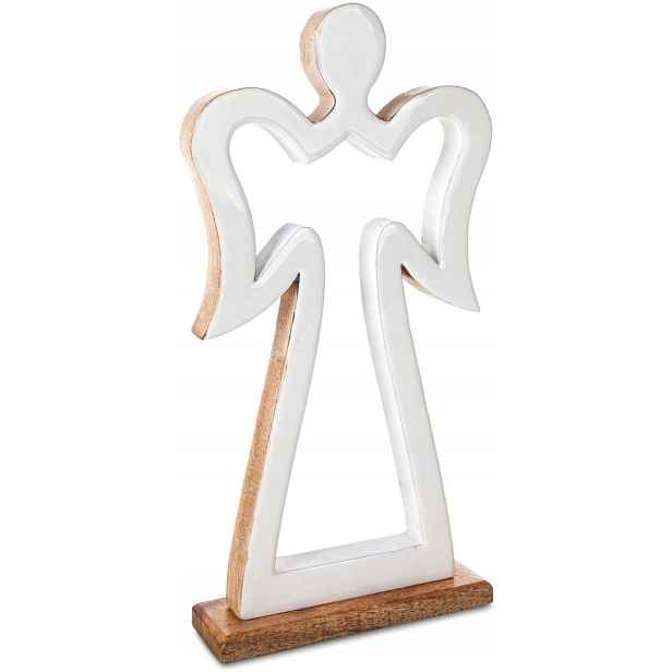 Andělská Figurka Na Vánoce 31 CM, Vánoční Ozdoba