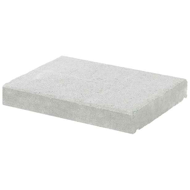 Deska zákrytová BEST II rovná průběžná bílá 300×400×60 mm