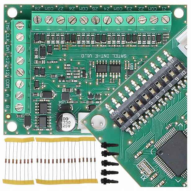 Expandér 8 vstupů Satel Int-e pro systém Integra Versa Perfecta Grade 3