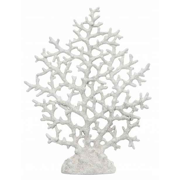Figurka Korálový Útes korálově bílá, výška 34 cm
