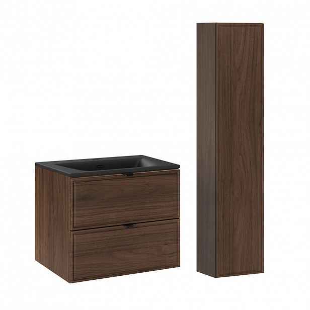 Petits-meubles KOUPELNOVÝ NÁBYTEK 61cm Elias 2er-Set Dřevo